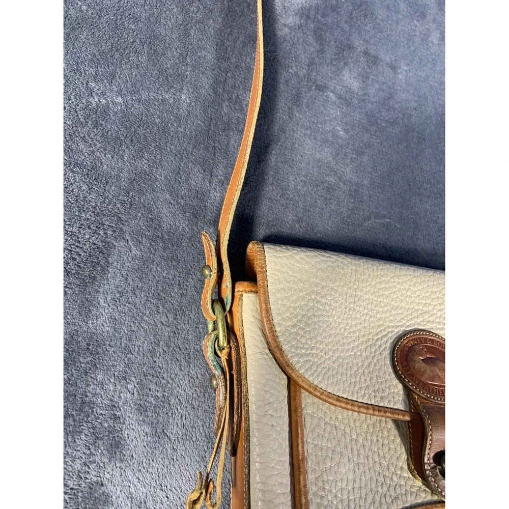 Dooney & Bourke All Weather Leather Women's Crossbody Bag Small Bone